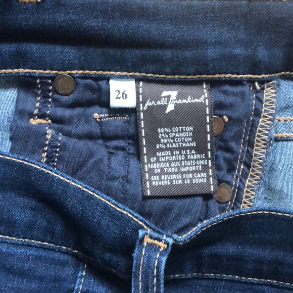 7 for all mankind skinny jeans - Picture 2 of 3